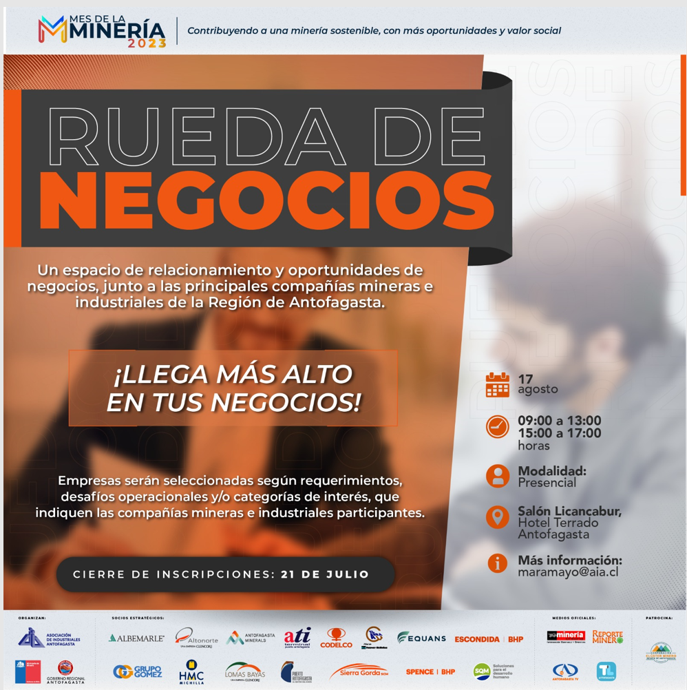 Rueda de Negocios, Mes de la Minería 2023